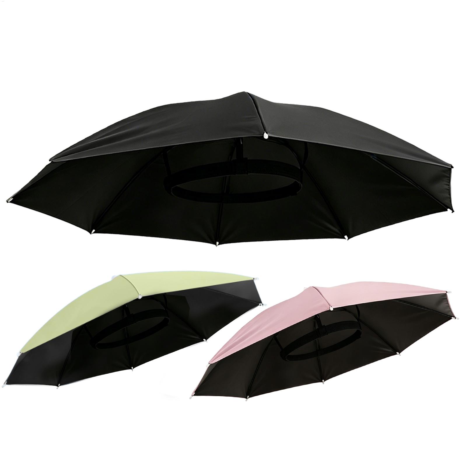 折りたたみ傘帽子防水ハンズフリー帽子調節可能な日よけ帽子女性 - Outdoor Camping Hat のレビューと価格